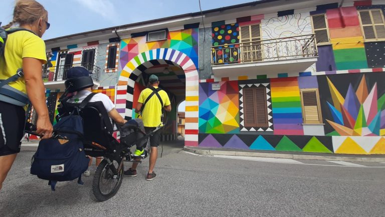 tour inclusivo deio murales di Aielli
